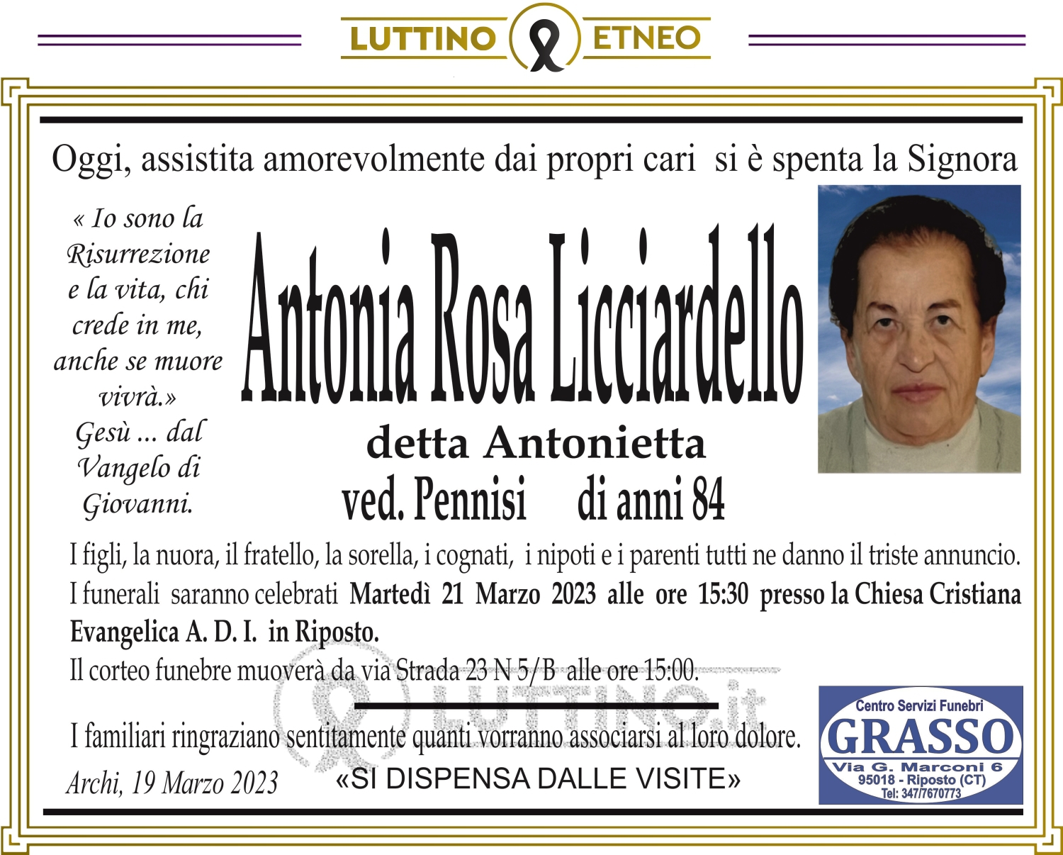 Antonia Rosa Licciardello